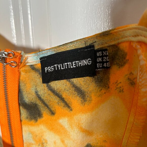 PRETTY LITTLE THING TWO PIECE RUCHED SET - Picture 6 of 14